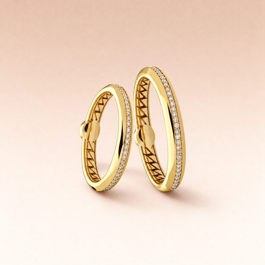 Anello we are one in Oro e diamanti Donna e Uomo