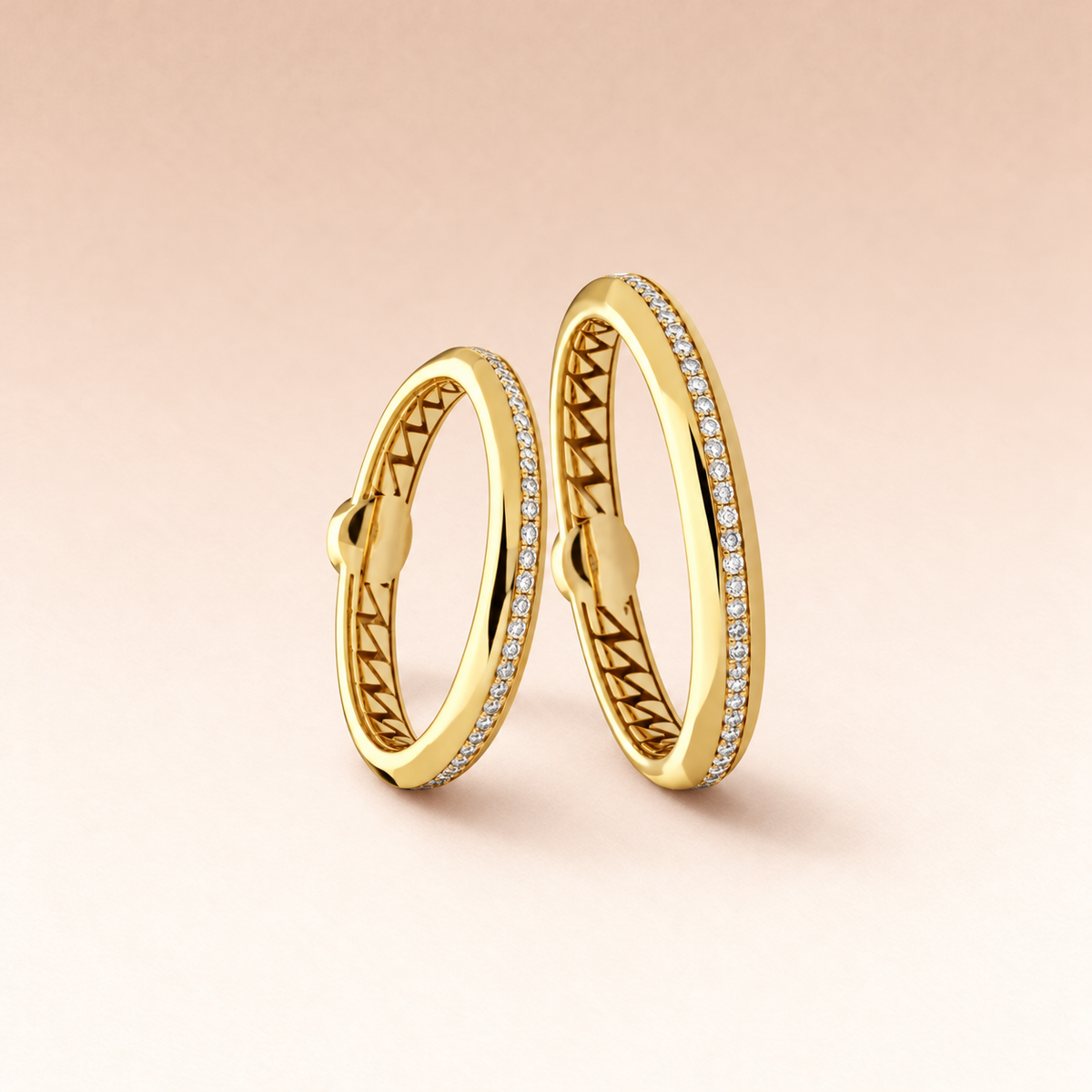 Anello we are one in Oro e diamanti Donna e Uomo