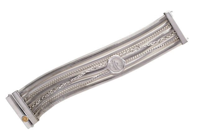 Bracciale Loving Strings multifili in argento