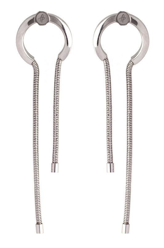 Orecchini Waves in Argento