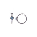 Orecchini Love Now in Argento e Pietra Naturale mis. 10
