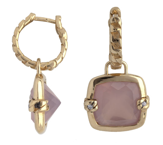 Orecchini Unique in Oro e Pietre Naturali