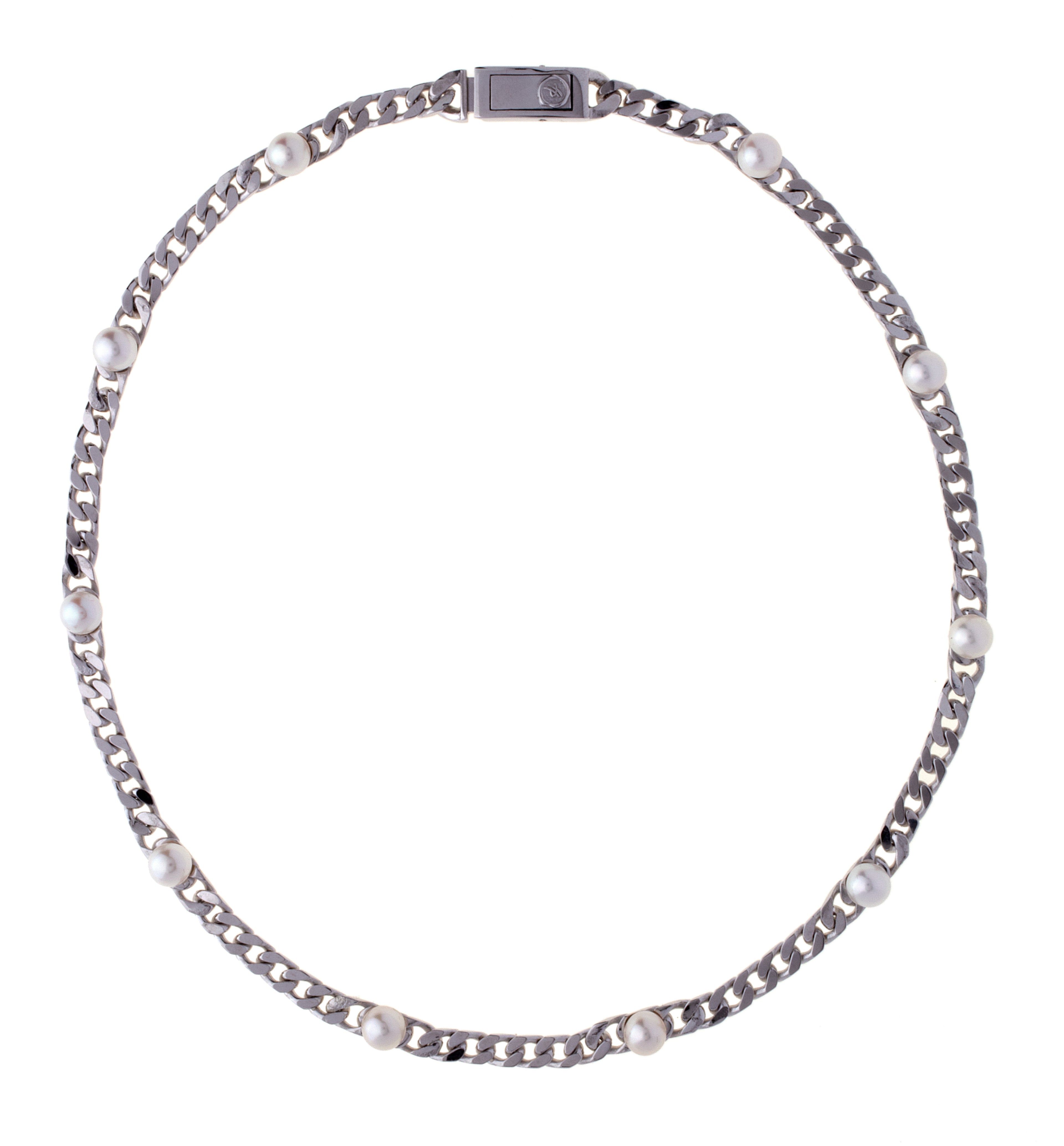 Collana Her Power argento e perle