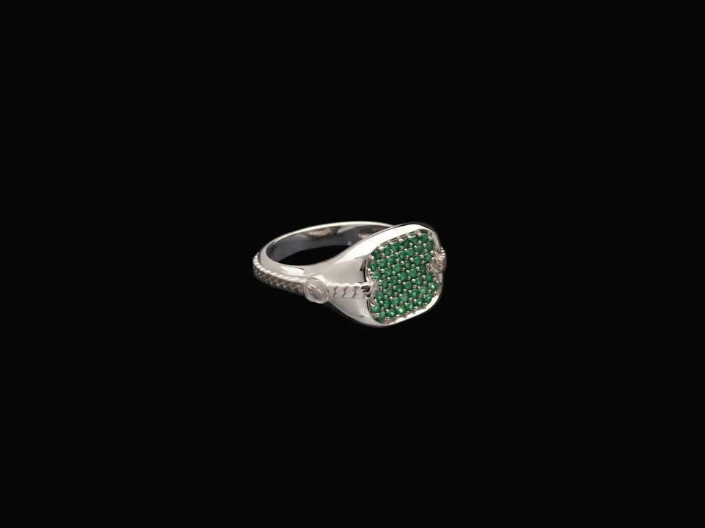 ANELLO RESPECTin argento e pietre preziose