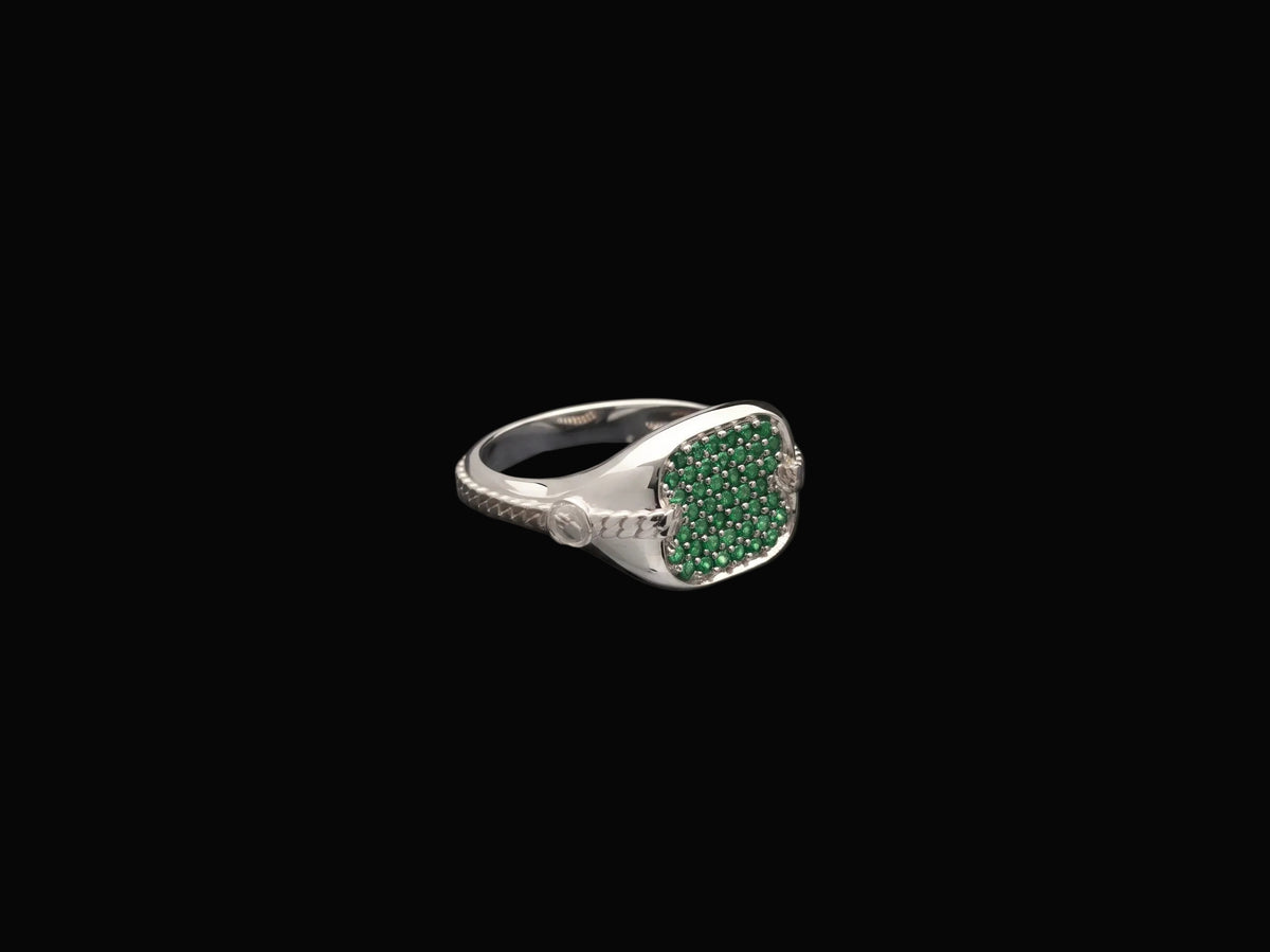 ANELLO RESPECTin argento e pietre preziose