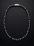 Collana Charisma in perle, argento e onice