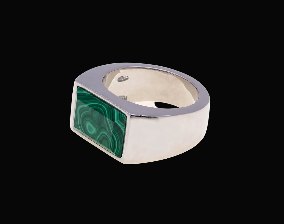 Anello Charisma in argento e pietre naturali