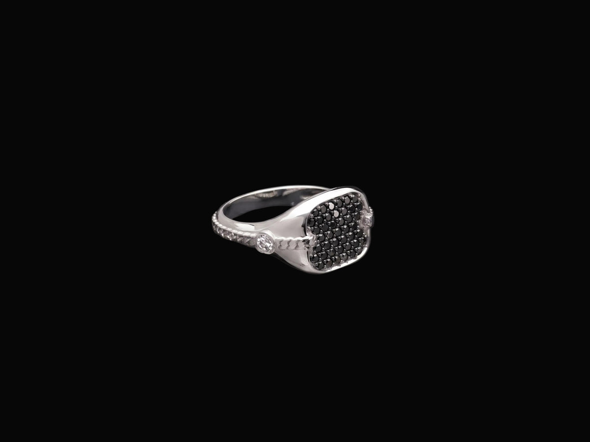 ANELLO RESPECTin argento e pietre preziose