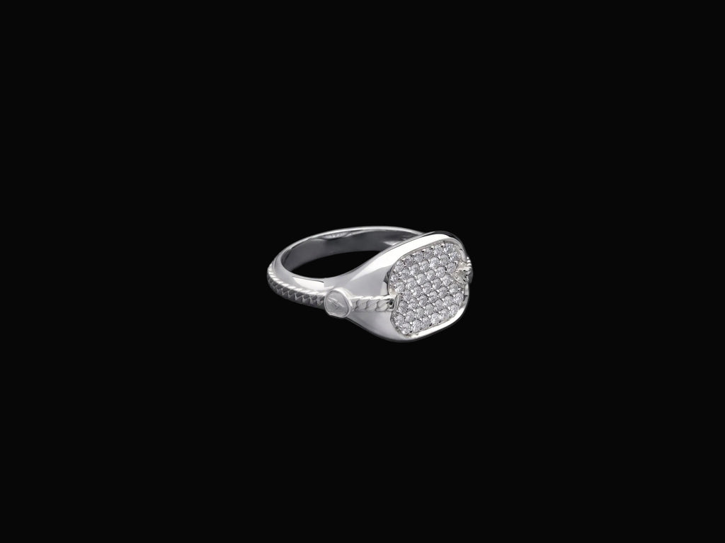 ANELLO RESPECTin argento e pietre preziose