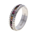 Success sterling silver and gemstone ring
