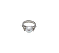Anello Forever Now perla e diamanti