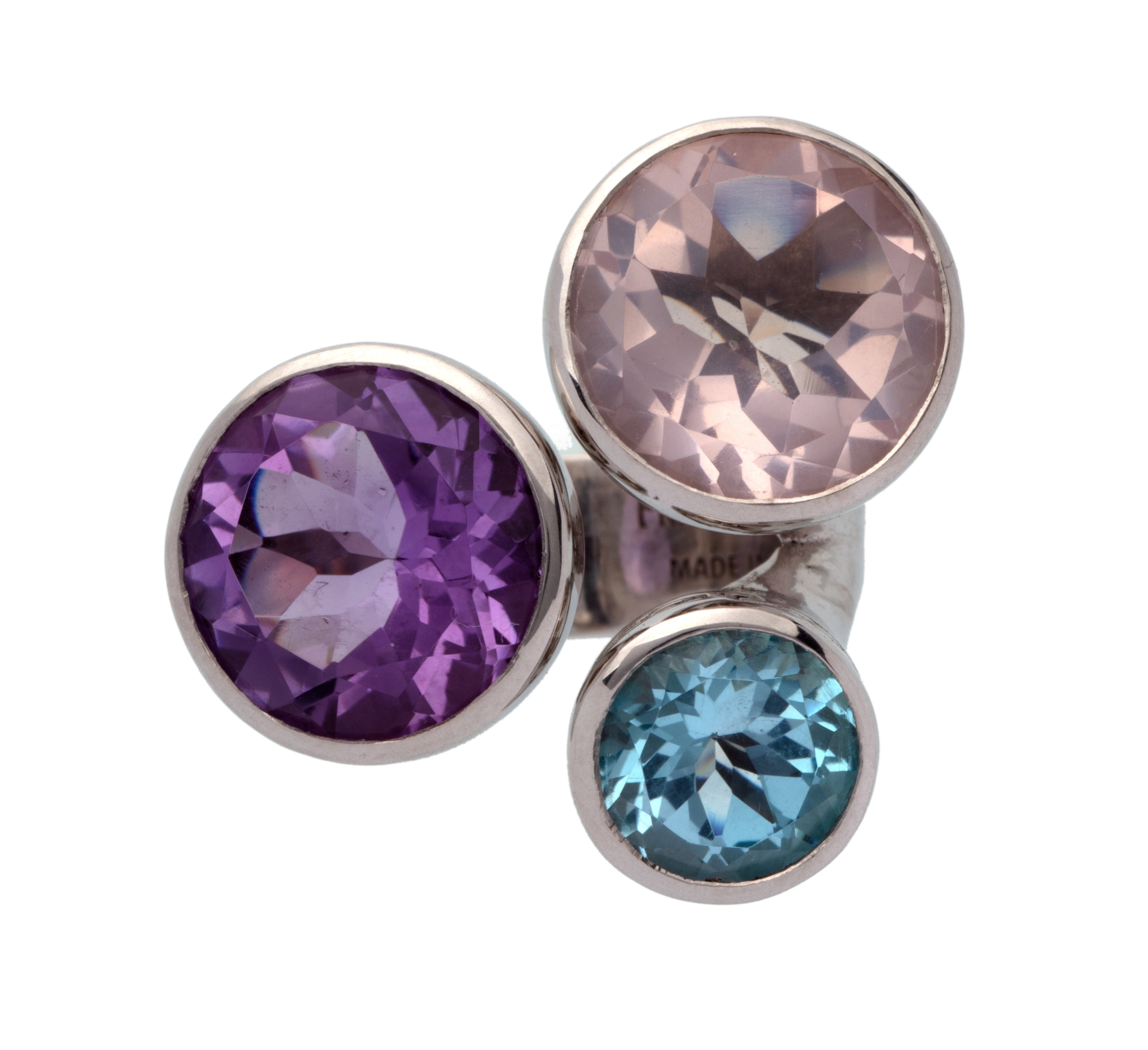 Anello light of love triple piccolo