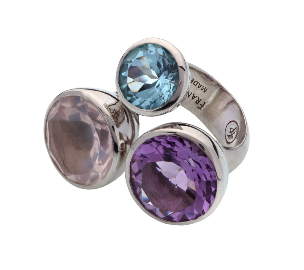 Anello light of love triple piccolo