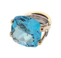 Anello Luminosity in oro, argento e pietra naturale
