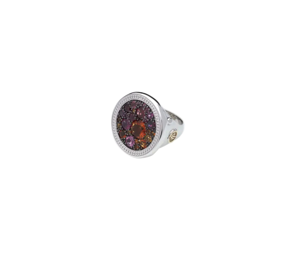 Anello Kosmos Mini Pietre Naturali