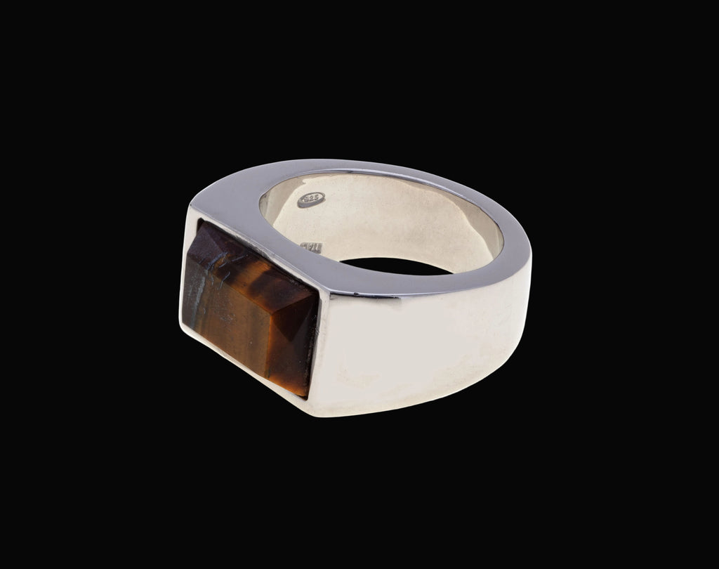 Anello Charisma in argento e pietre naturali