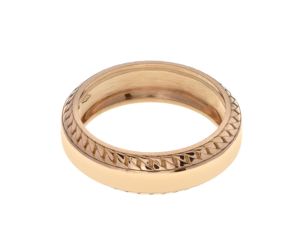 Anello in oro per uomo e donna liscio