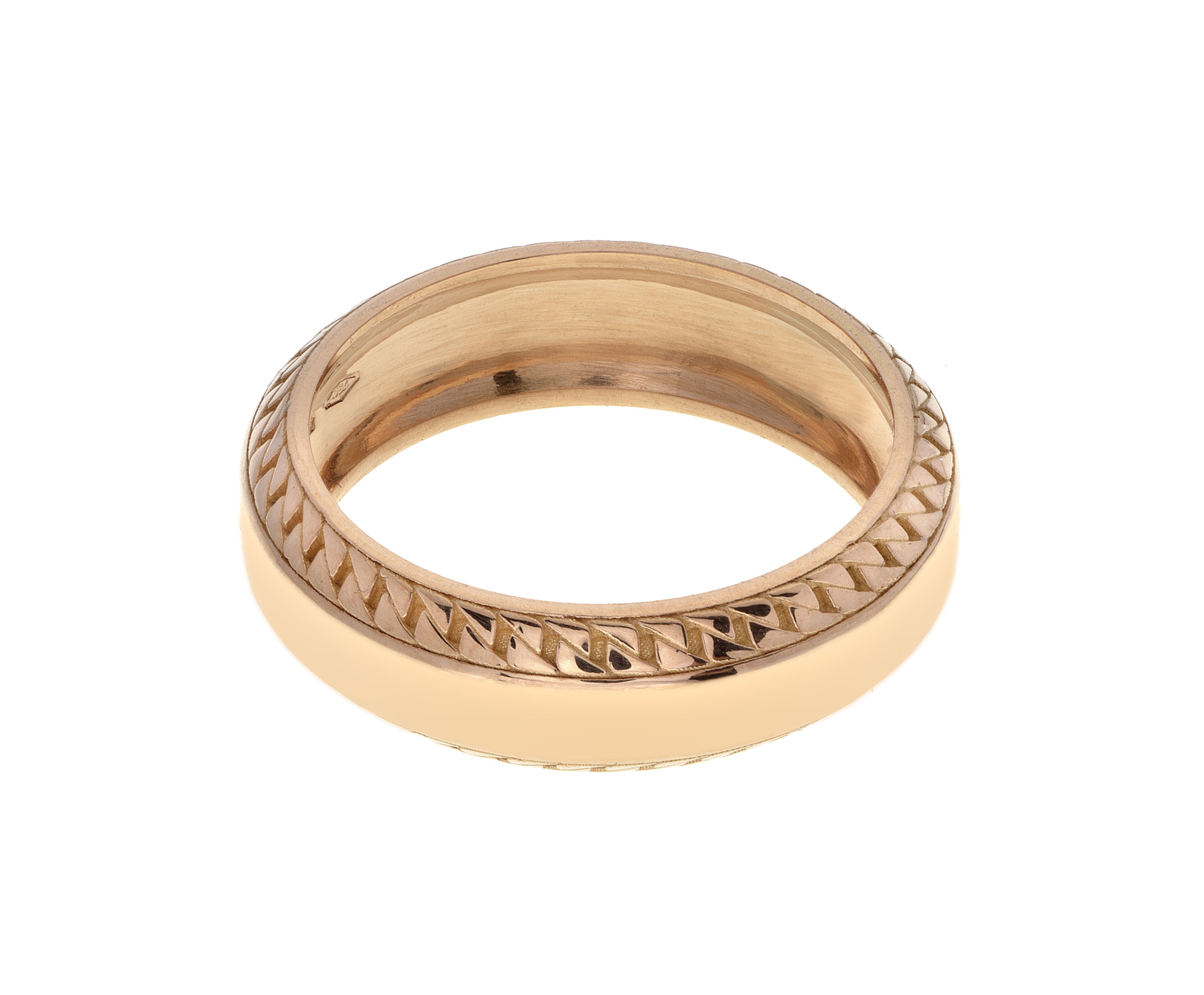 Anello in oro per uomo e donna liscio