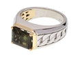 Sincerity platinum and gold ring