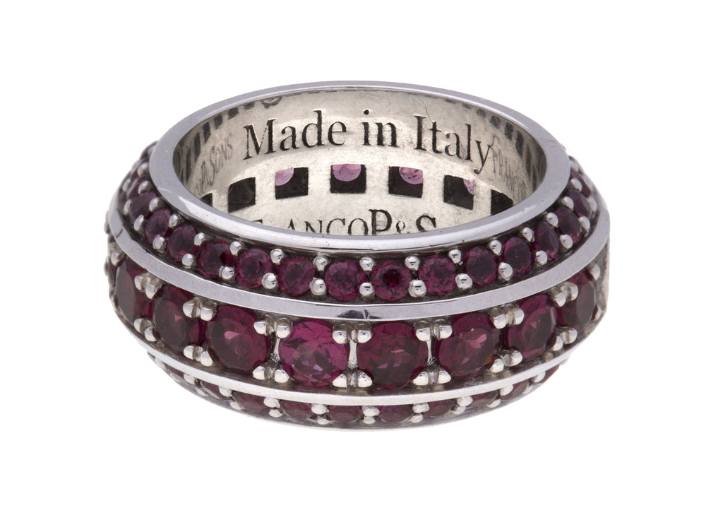 Anello Success in argento e pietre naturali