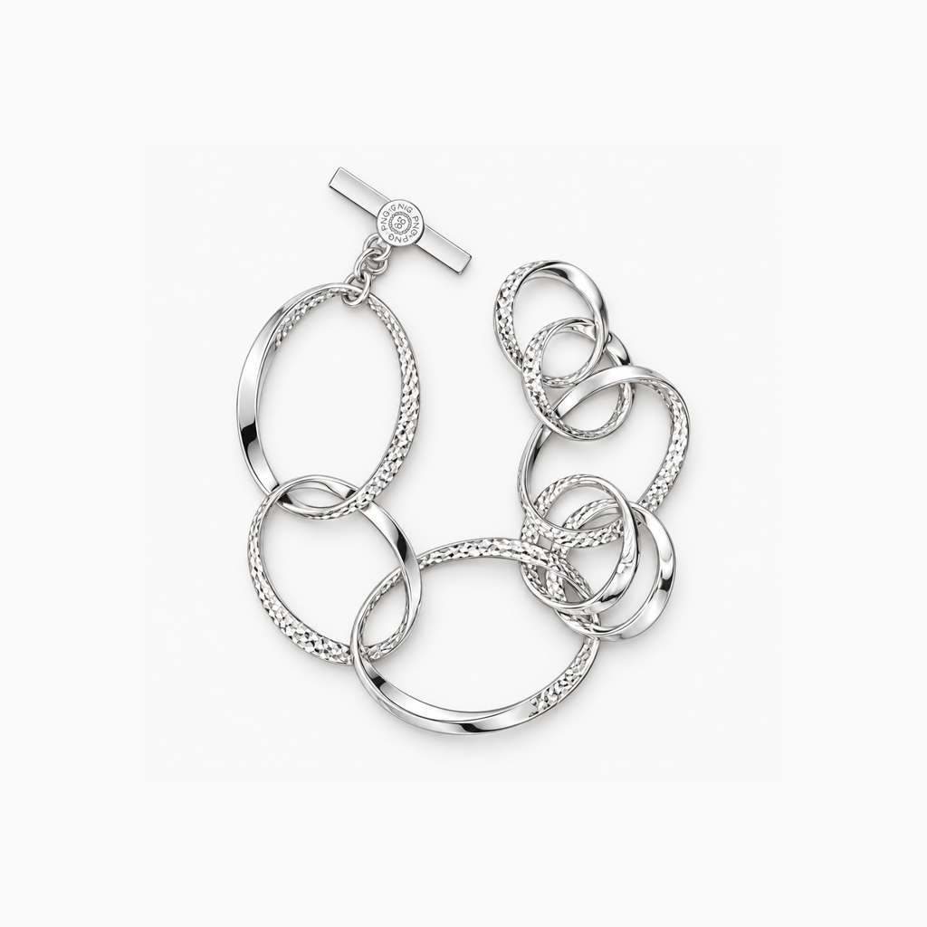 Diversity Bracelet in Silver