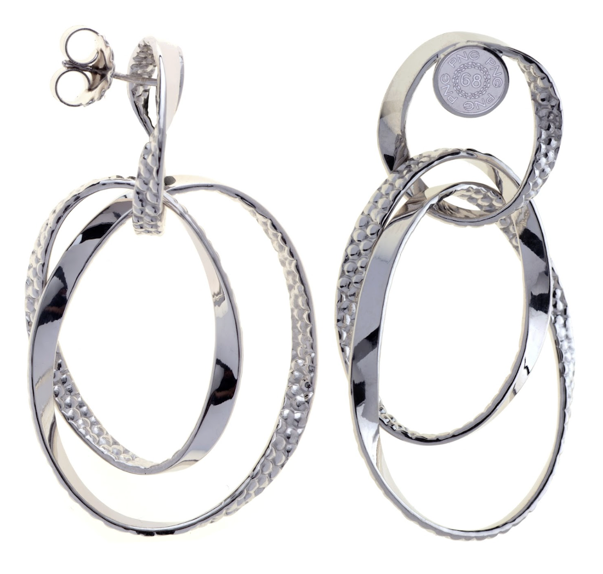 Orecchino Diversity in Argento