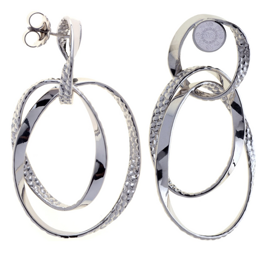 Orecchino Diversity in Argento