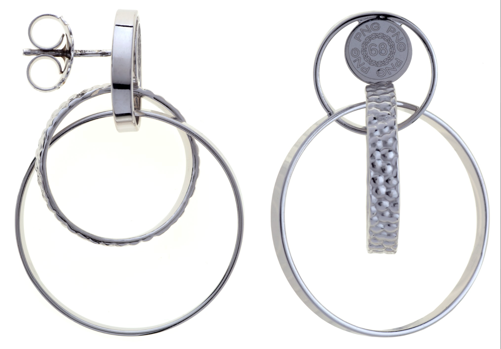 Orecchini Deep Friendship in Argento