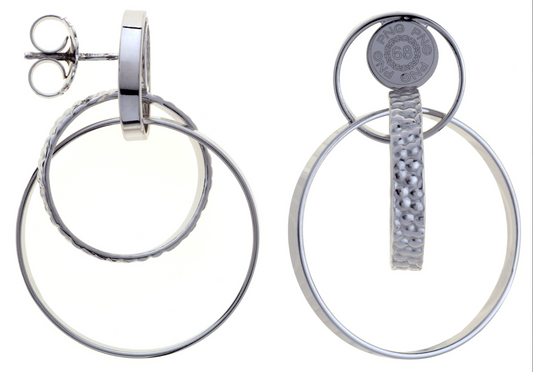 Orecchini Deep Friendship in Argento