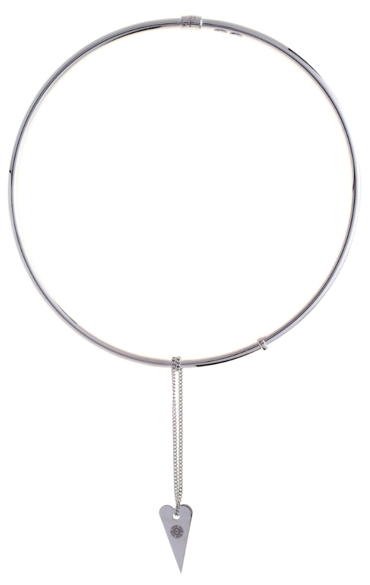 Collana Open Heart in Argento