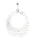 Collana Circle Of Love in Argento