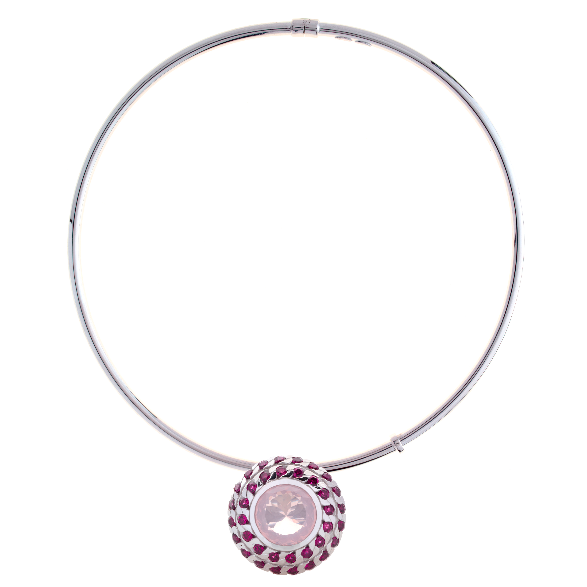 Girocollo Power Of Love in Argento e Pietra Naturale