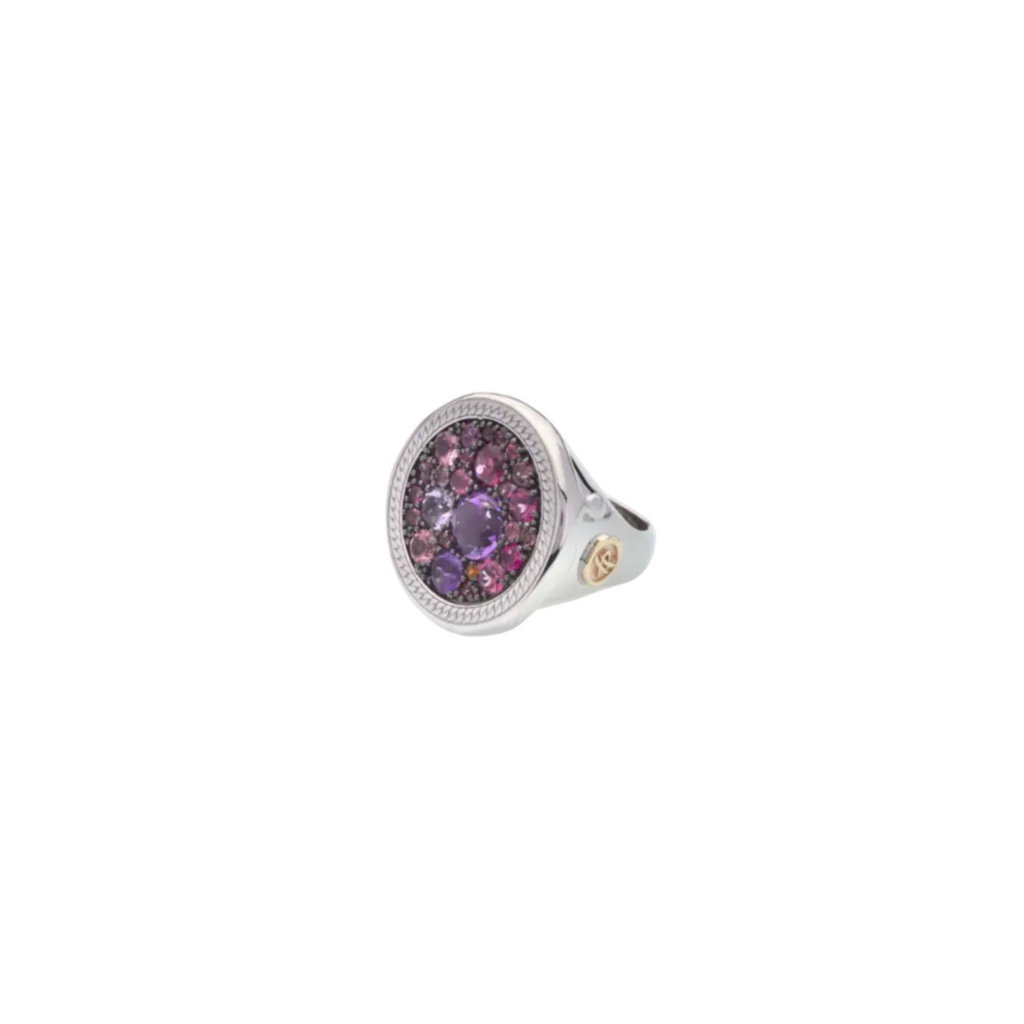 Anello Kosmos Mini Pietre Naturali
