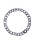 Collana Glitter 1 Maglia Argento e diamanti