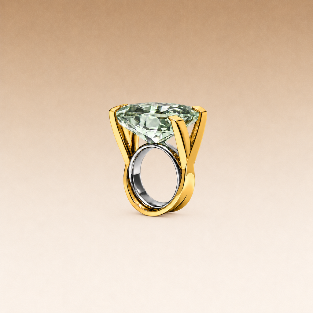 Anello Luminosity in Oro, Argento e Pietra Naturale 24