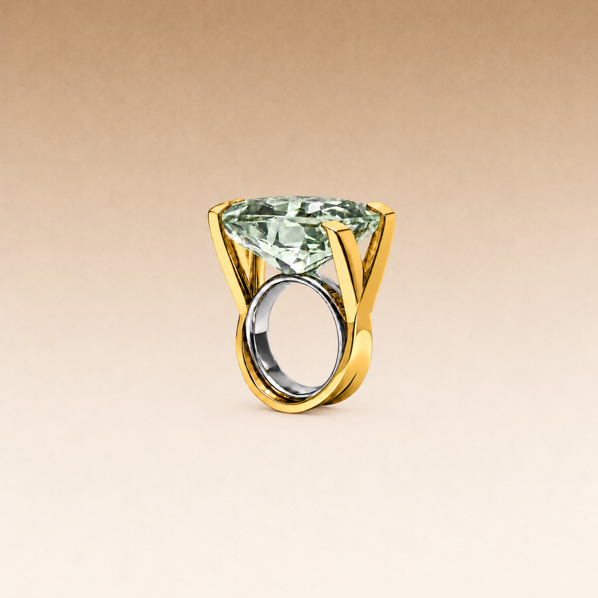 Anello Luminosity in Oro, Argento e Pietra Naturale 24