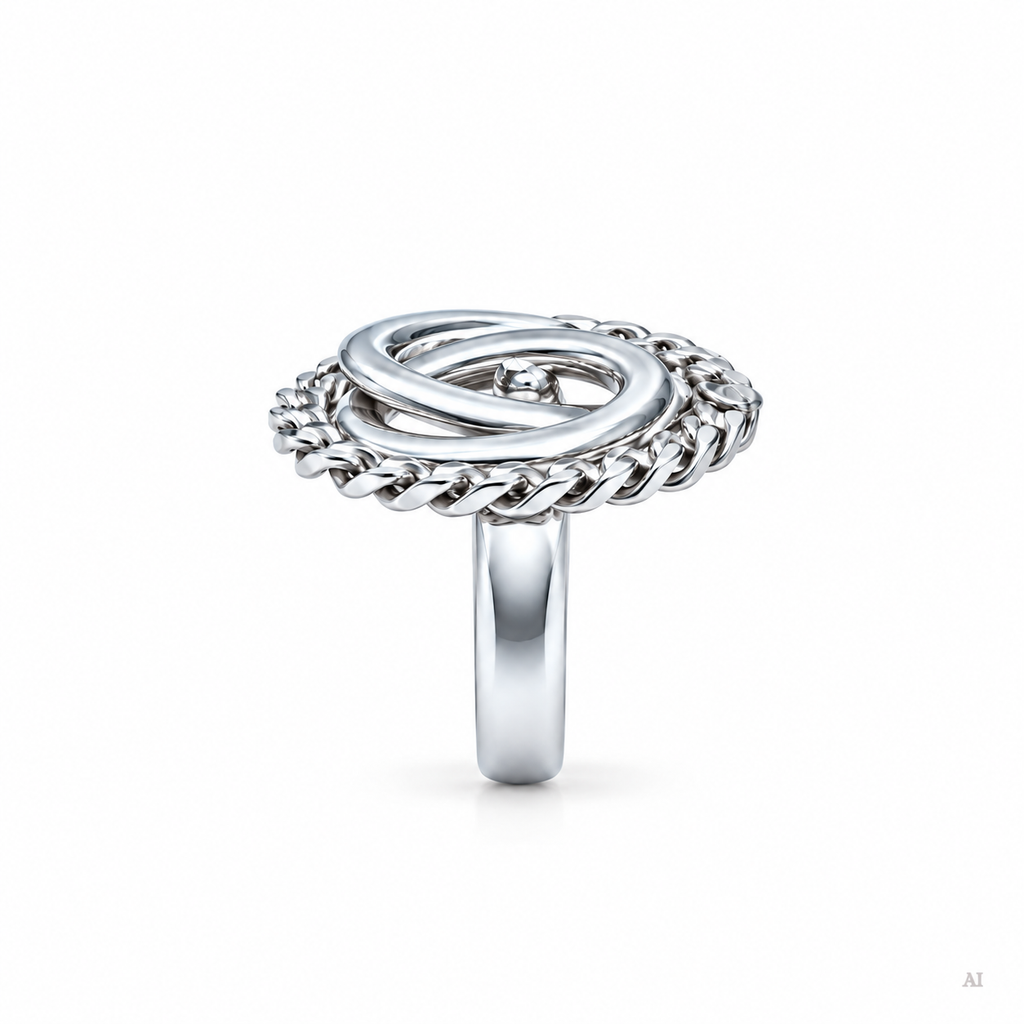 All of Me Ring in Silver