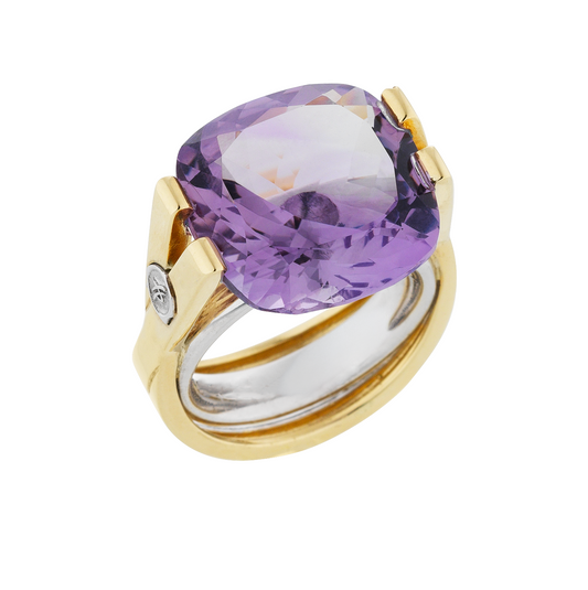 Anello Luminosity in Oro, Argento e Pietre Naturali