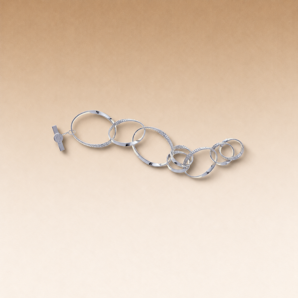 Bracciale Diversity in Argento