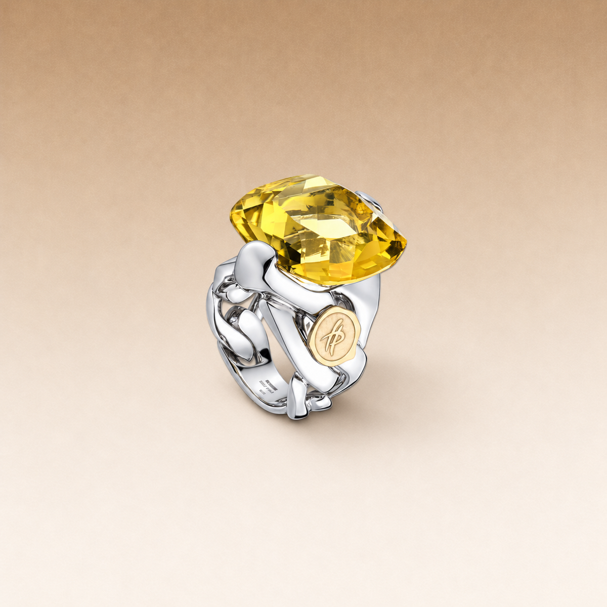 Anello Love Forever grande in Argento e Pietra Naturale