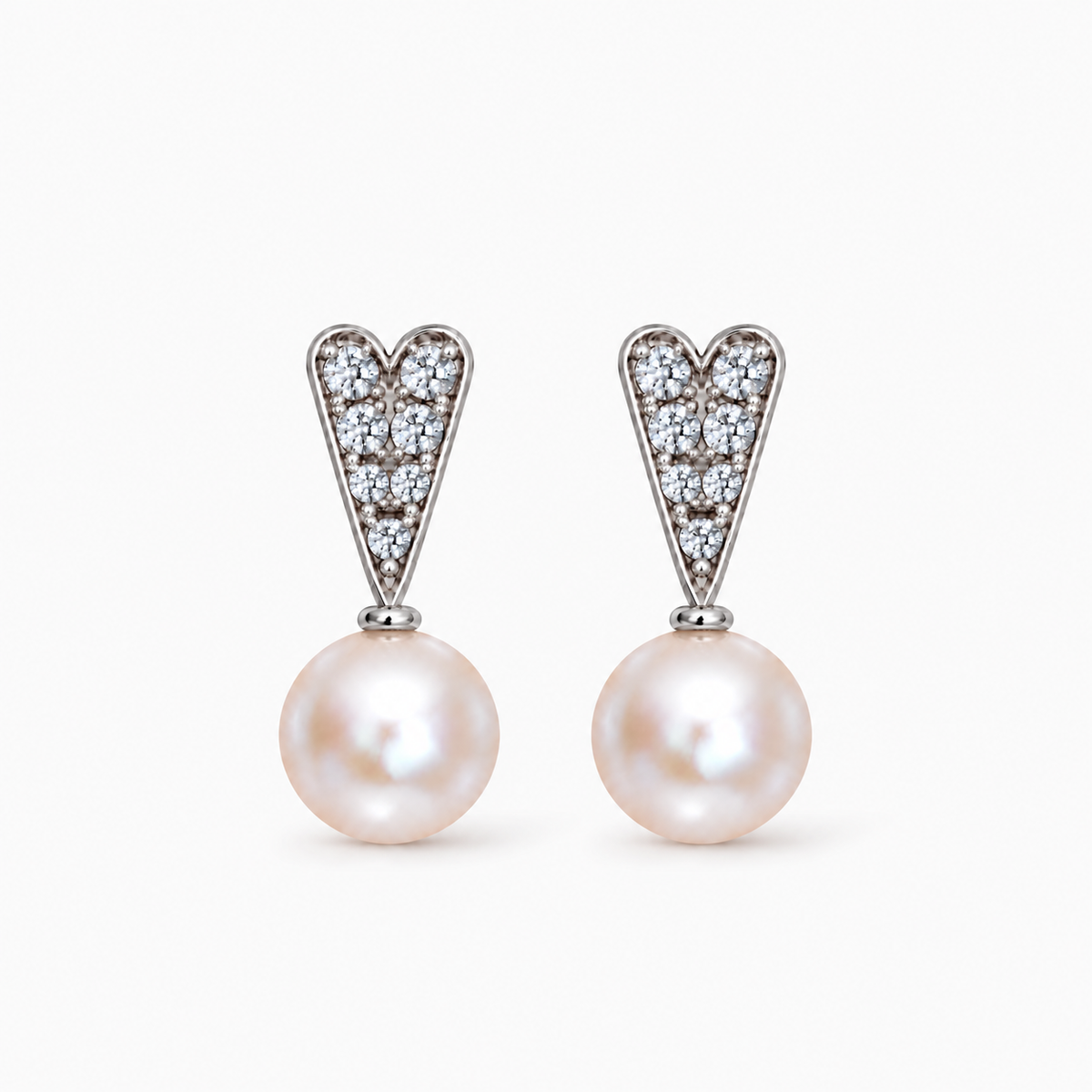 ORECCHINI FOREVER NOW IN ORO, diamanti naturali e perla