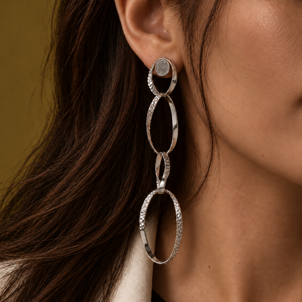 Diversity Earring in Silver