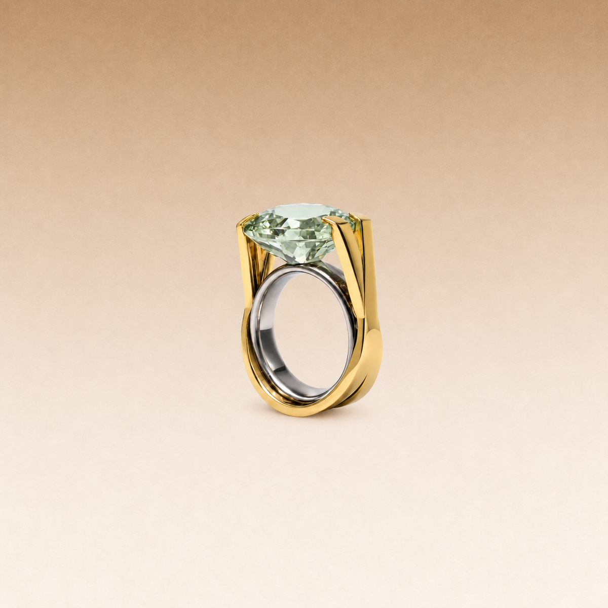 Anello Luminosity in Oro, Argento e Pietra Naturale 17