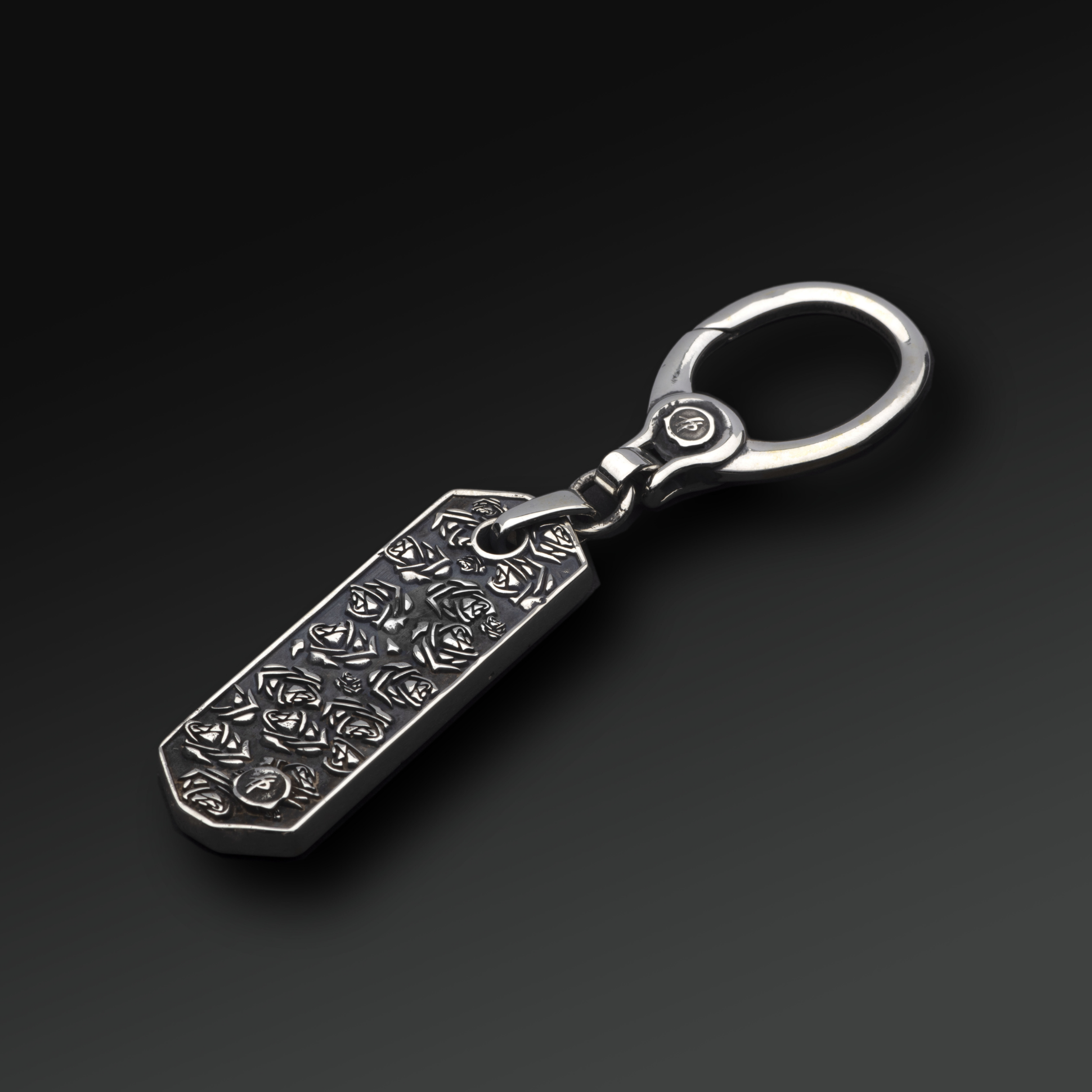 Portachiavi Resilience in Argento