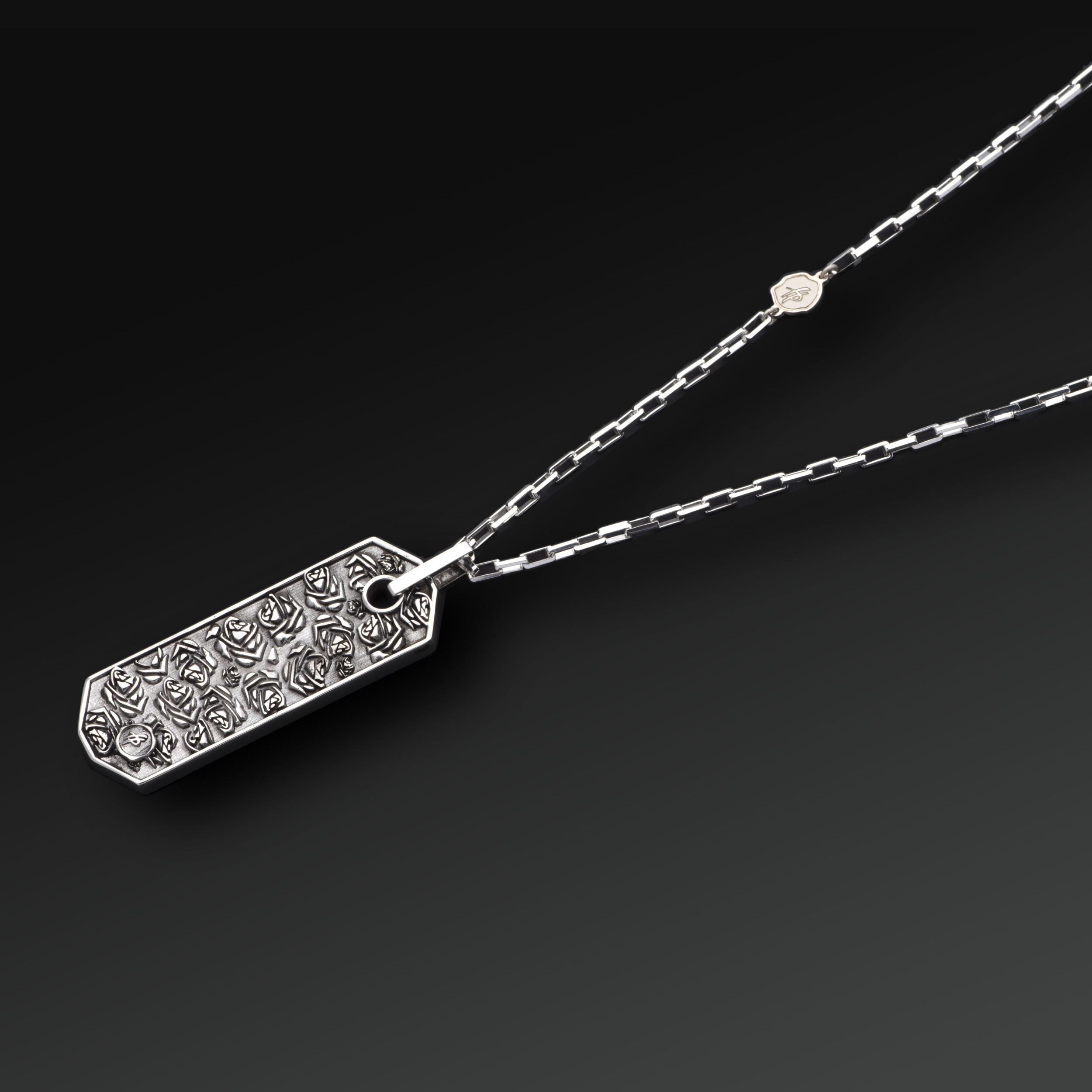 Collana Resilience Piastrina in Argento
