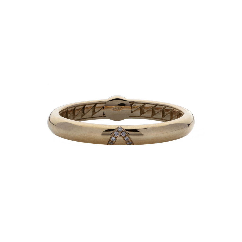 Fedina in Oro e Diamanti