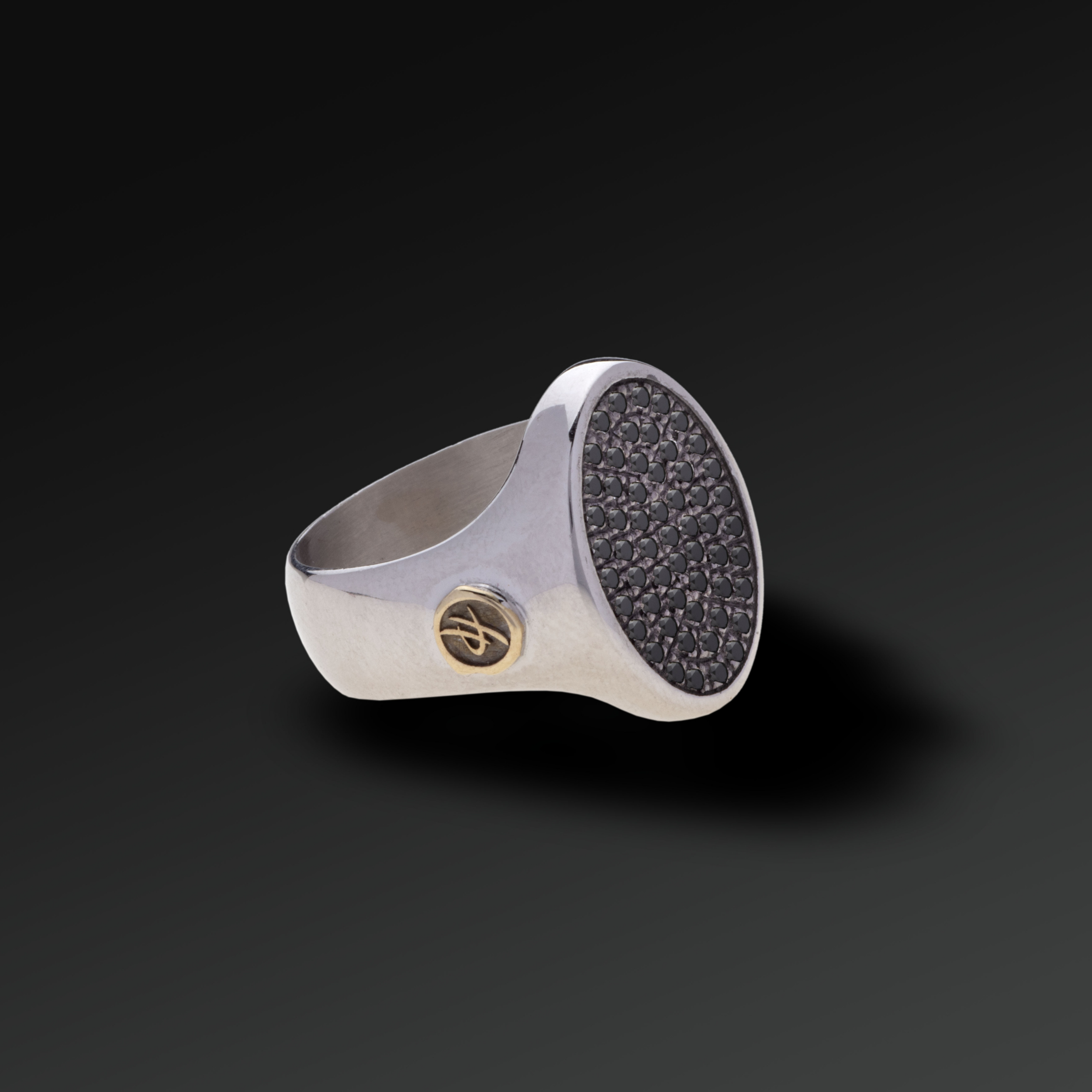 Anello Eternity Chevalier in Argento e Zaffiri