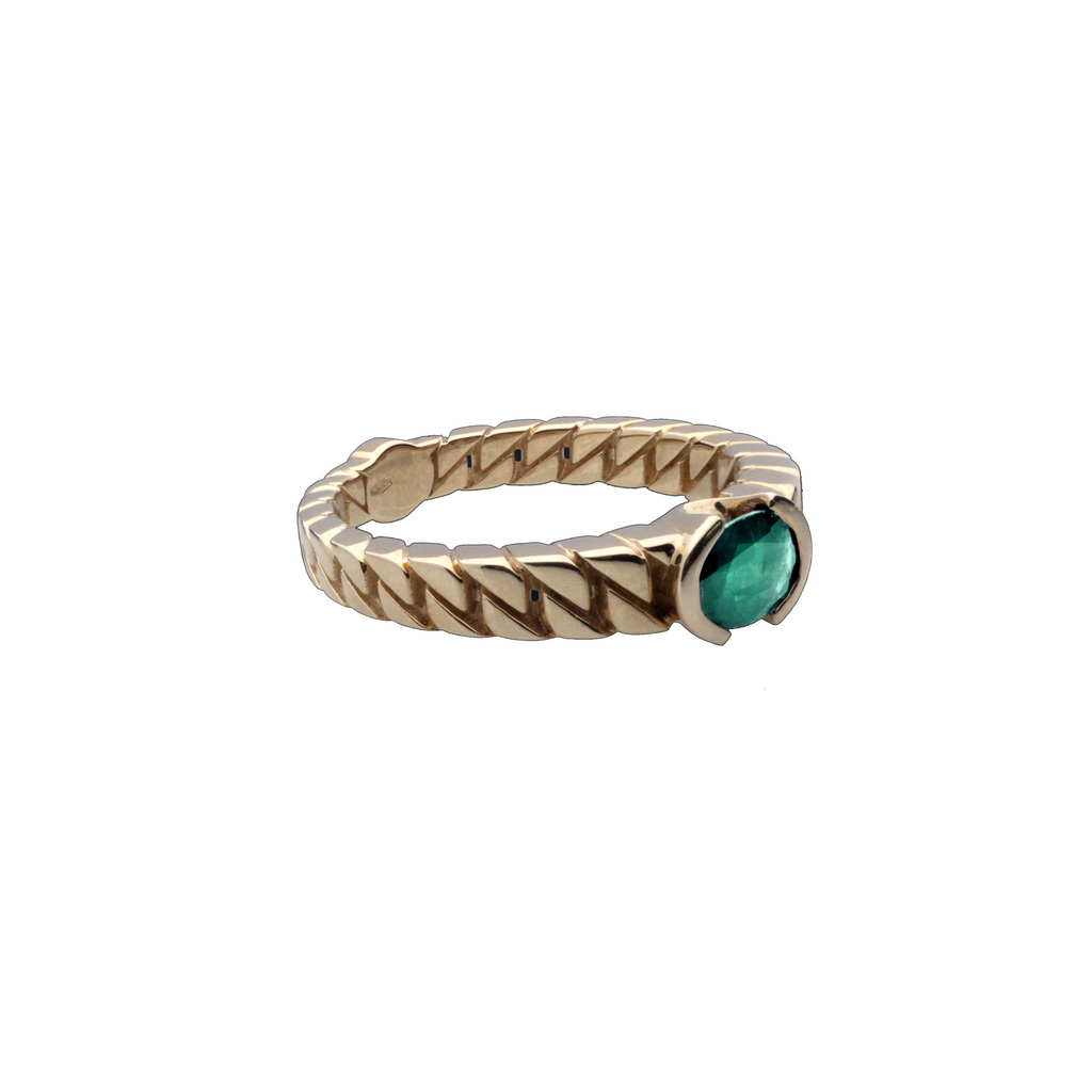 Anello in Oro e Rubino