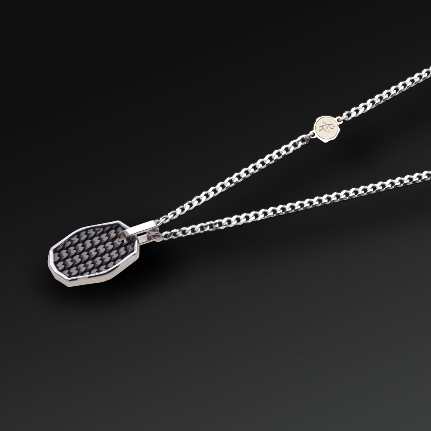 Collana Mystery Piastrina in Argento